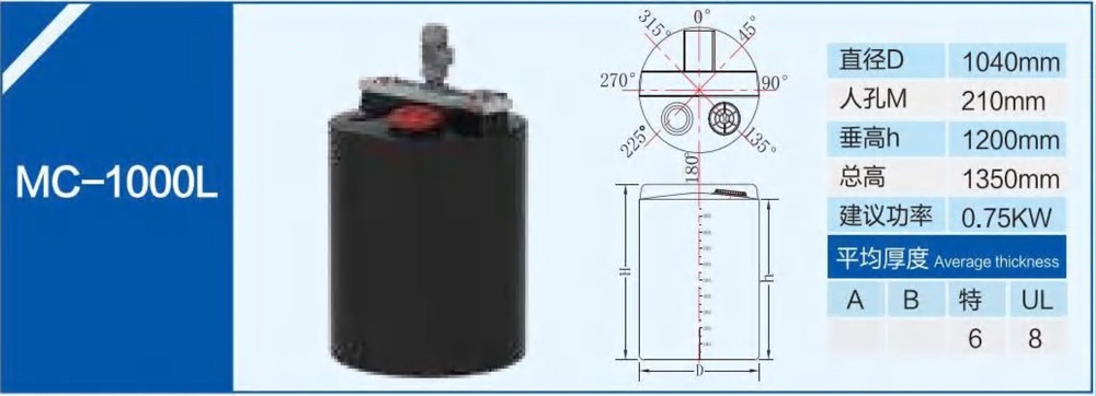 MC-1000L加藥箱
